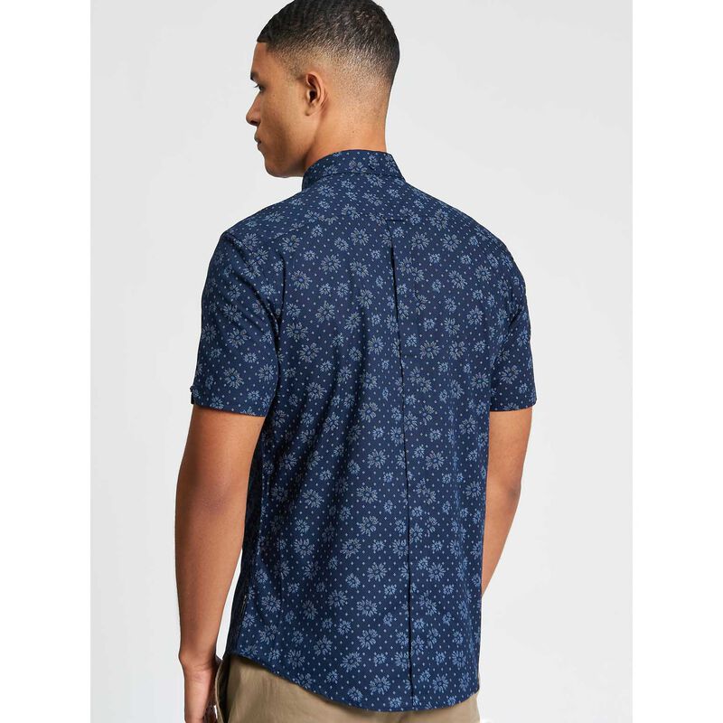 Ben Sherman Floral Geo Print Shirt image number 1